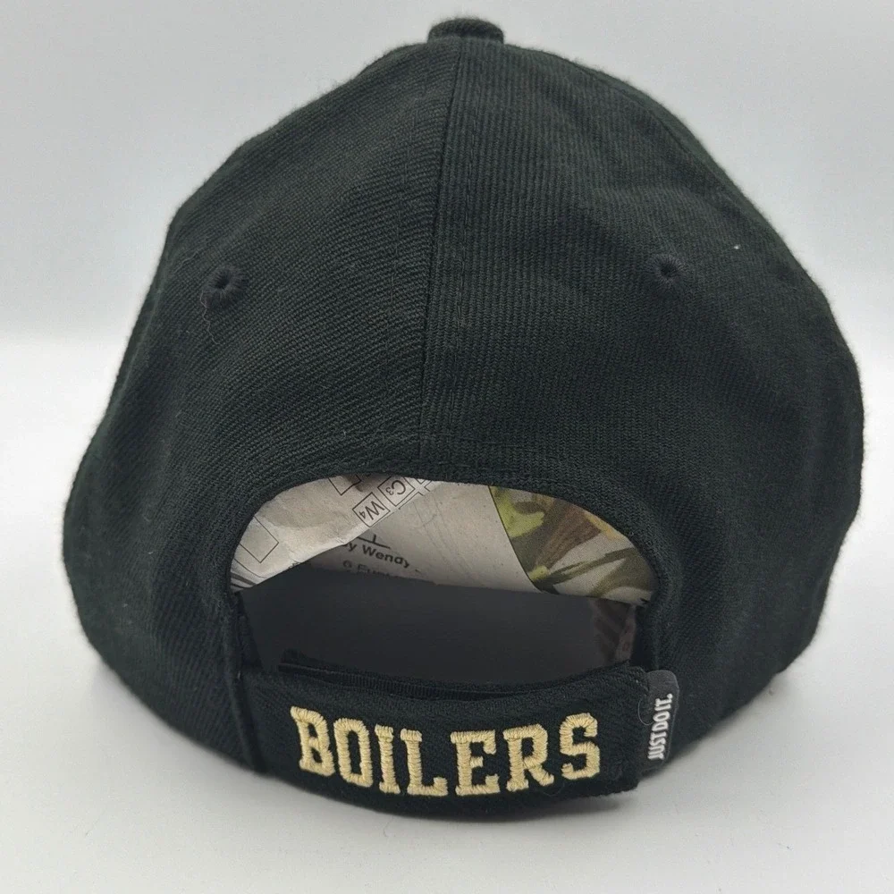 Nike Team Purdue Boilermakers Black Adjustable Fan Hat Cap Outdoor One Size